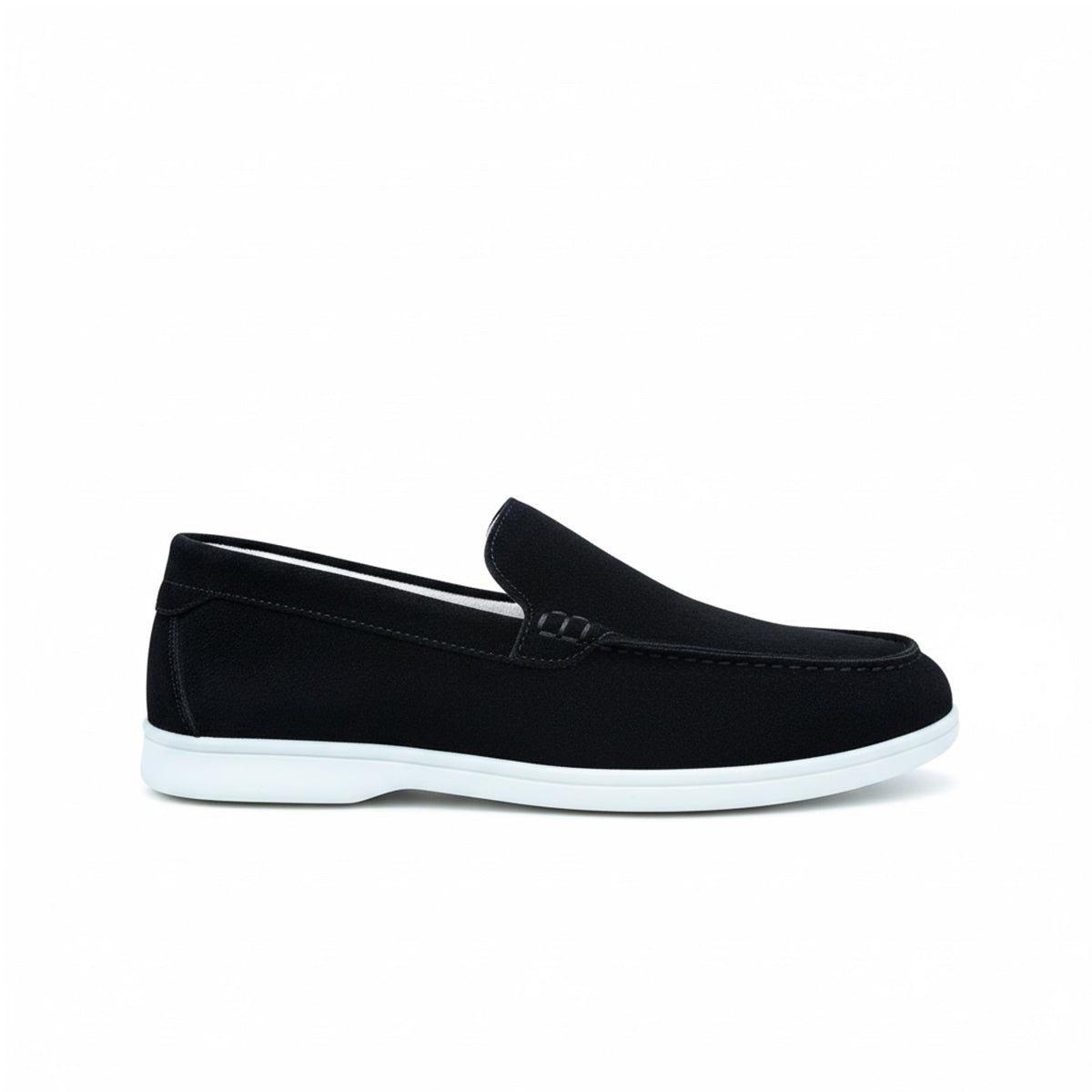 CHAUSSURE EN CUIR NOIR-CNG