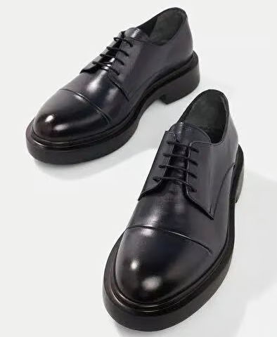 Chaussures Classiques Derby Prestige en cuir -CNG