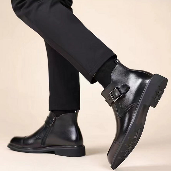 Bottes en Cuir de Vache