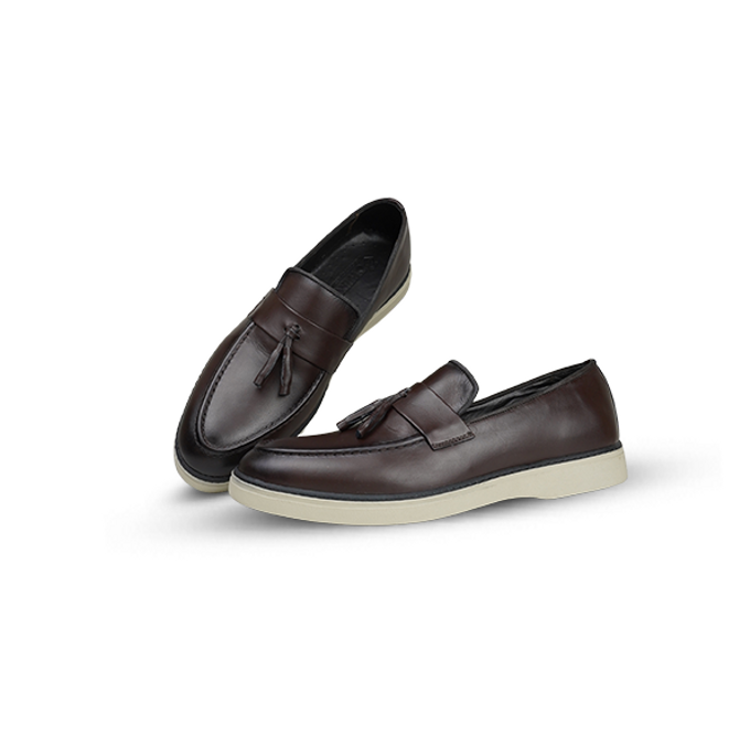 MOC 001 Mocassins en cuir véritable